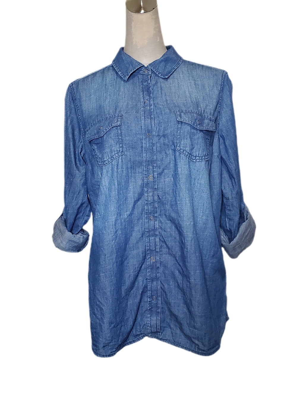Arizona Jeans Co. Classic Fit Denom Top Sz M